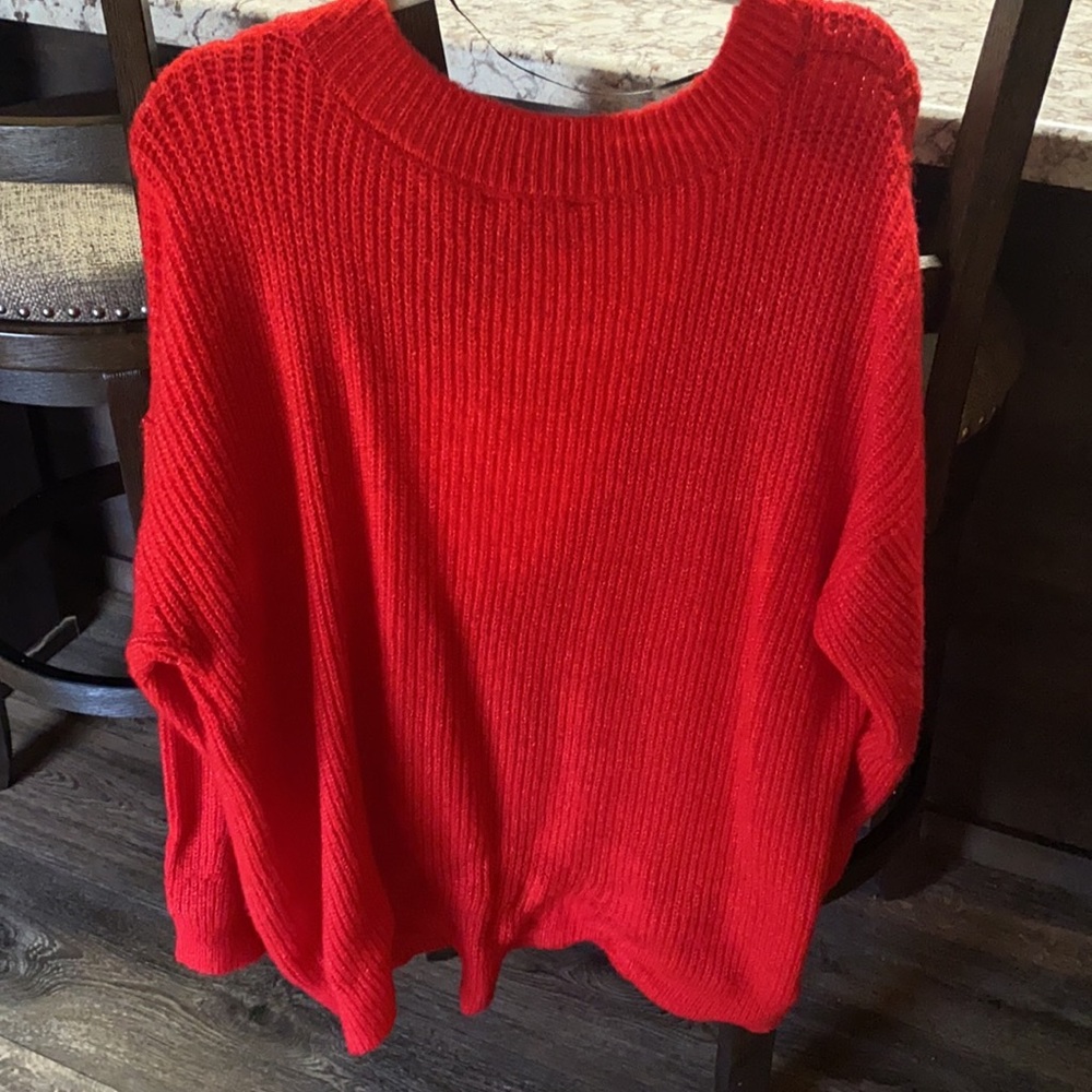 Red sweater